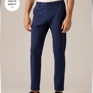 Rhone Commuter Pant - 35x32 - Navy